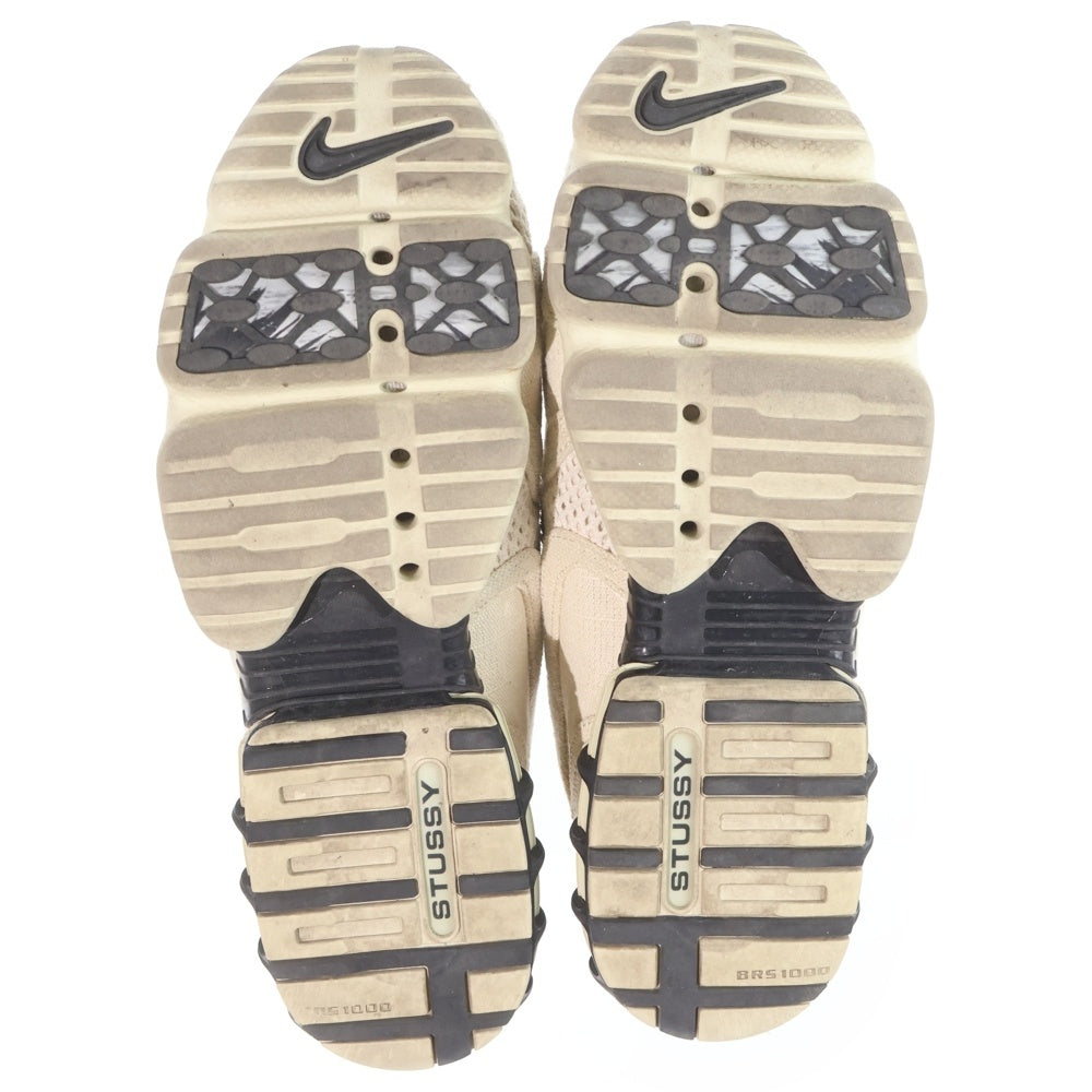 NIKE(ナイキ) ×STUSSY Air Zoom Spiridon CG CQ5486-200 ステューシー エアズーム スピリドン ローカットスニーカー シューズ US10/28.0cm ベージュ