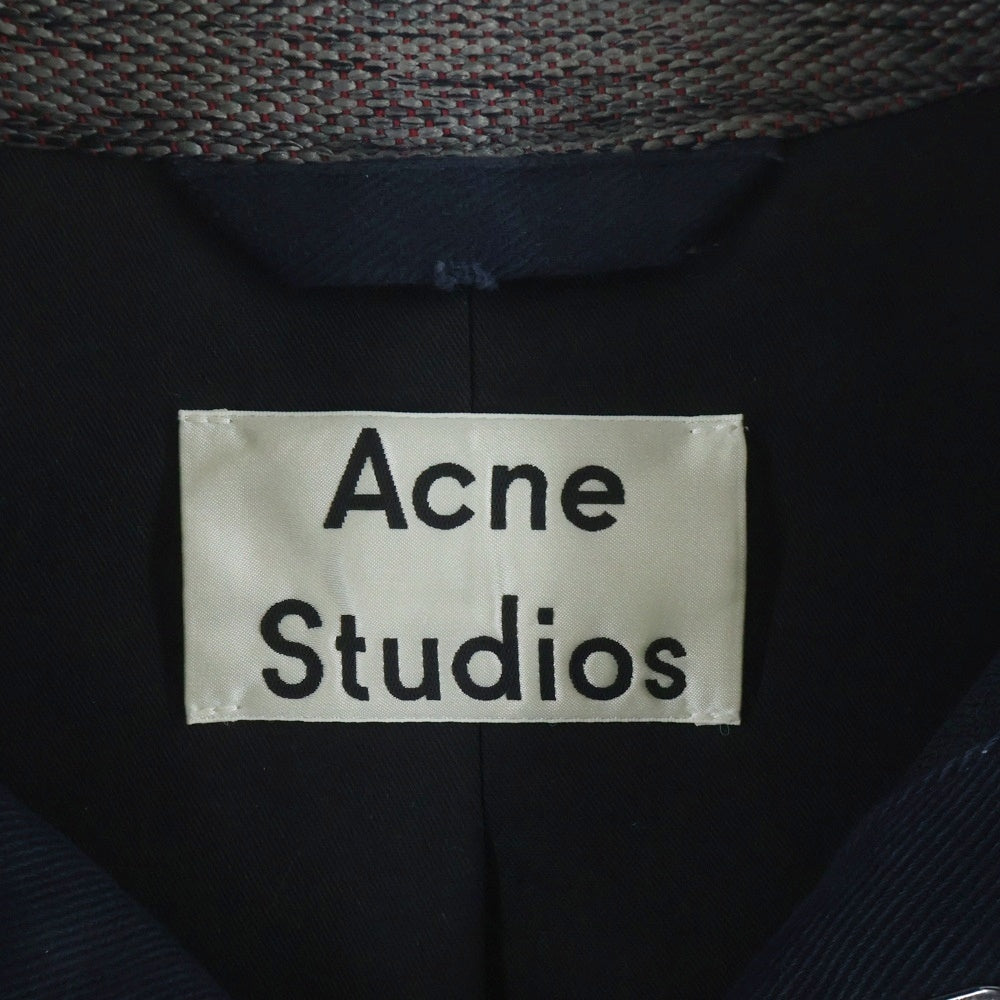 Acne Studios(アクネ ストゥディオズ) Cotton Twill Chore Jacket コットンツイル チョアワークジャケット ネイビー FN-MN-OUTW000322