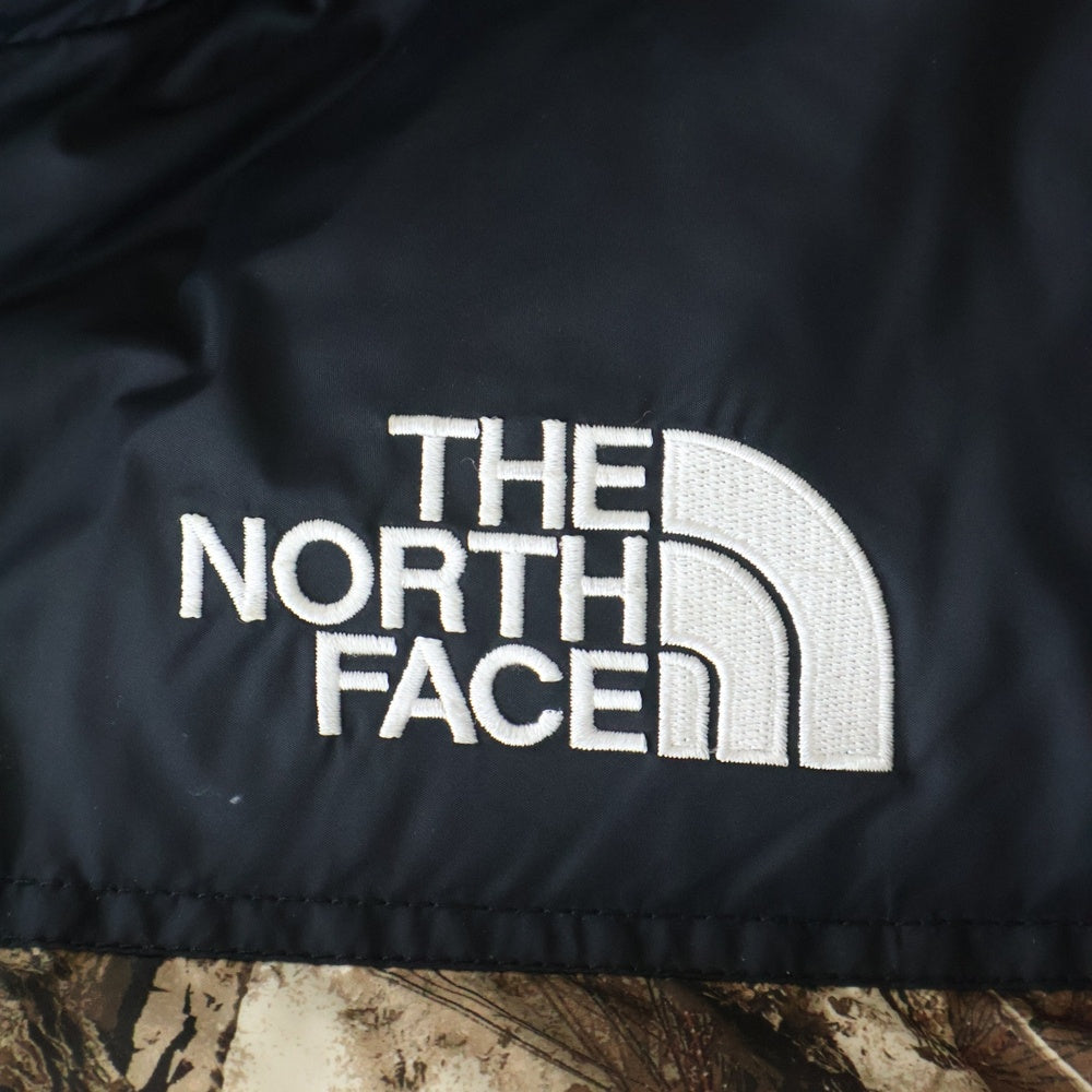 THE NORTH FACE(ザノースフェイス) 1996 RETRO NUPTSE JACKET リアルツリーカモ柄 レトロ ヌプシ ダウンジャケット カーキ/ブラック NF0A3C8D