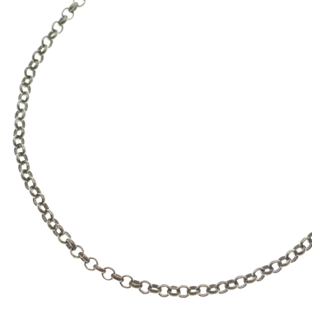 CHROME HEARTS(クロムハーツ) NECKCHAIN R24 ロールチェーンネックレス 24inch シルバー BCA085