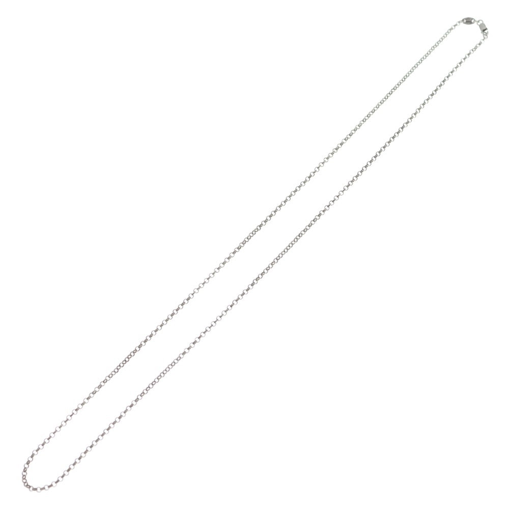 CHROME HEARTS(クロムハーツ) NECKCHAIN R24 ロールチェーンネックレス 24inch シルバー BCA085
