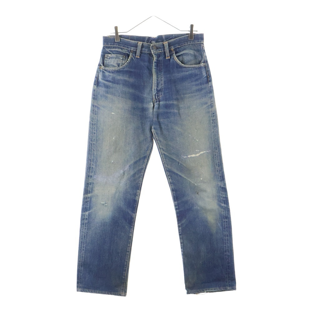 Levi's(リーバイス) 60S VINTAGE 551ZXX 最終期 紙パッチ ヴィンテージ ボタン裏刻印4 TALON42ジップ製 ジップフライ デニムパンツ インディゴ