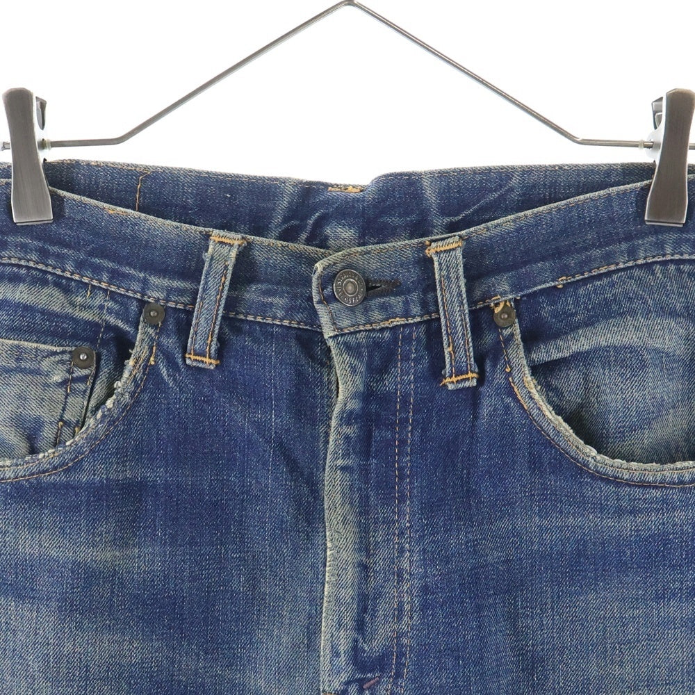 Levi's(リーバイス) 60S VINTAGE 551ZXX 最終期 紙パッチ ヴィンテージ ボタン裏刻印4 TALON42ジップ製 ジップフライ デニムパンツ インディゴ