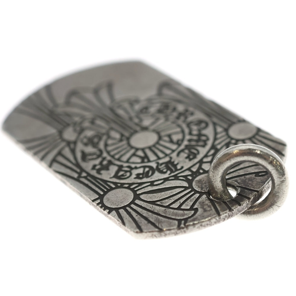 CHROME HEARTS(クロムハーツ) D TAG LRG GOD BLESS ラージゴッドブレス ドッグタグ ペンダントトップ シルバー
