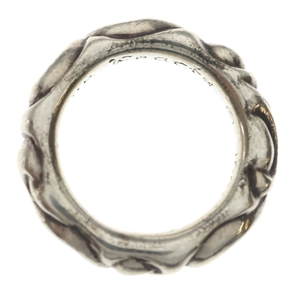 CHROME HEARTS(クロムハーツ) SCRL BAND スクロールバンド リング シルバー BCA351