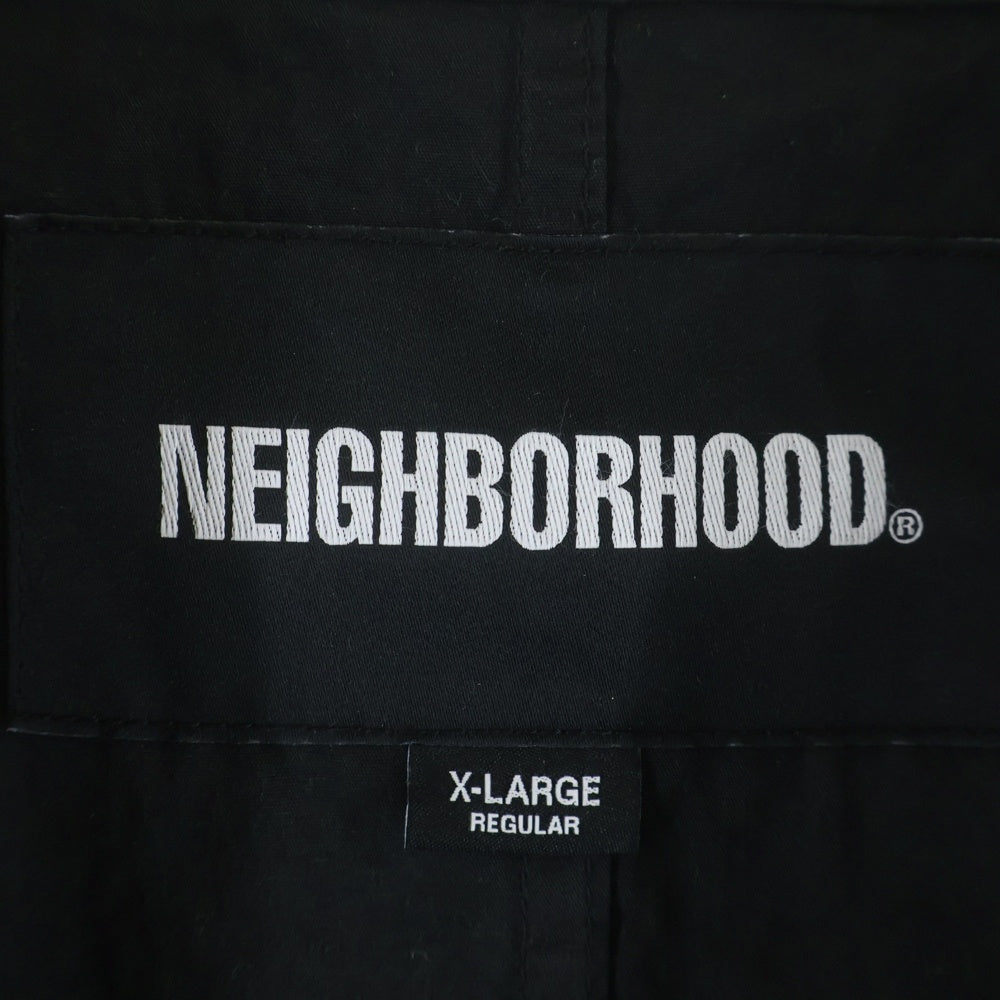NEIGHBORHOOD(ネイバーフッド) 26SS 3B JACKET ウォッシュ加工 3Bジャケット ブラック 261SPNH-JKM01