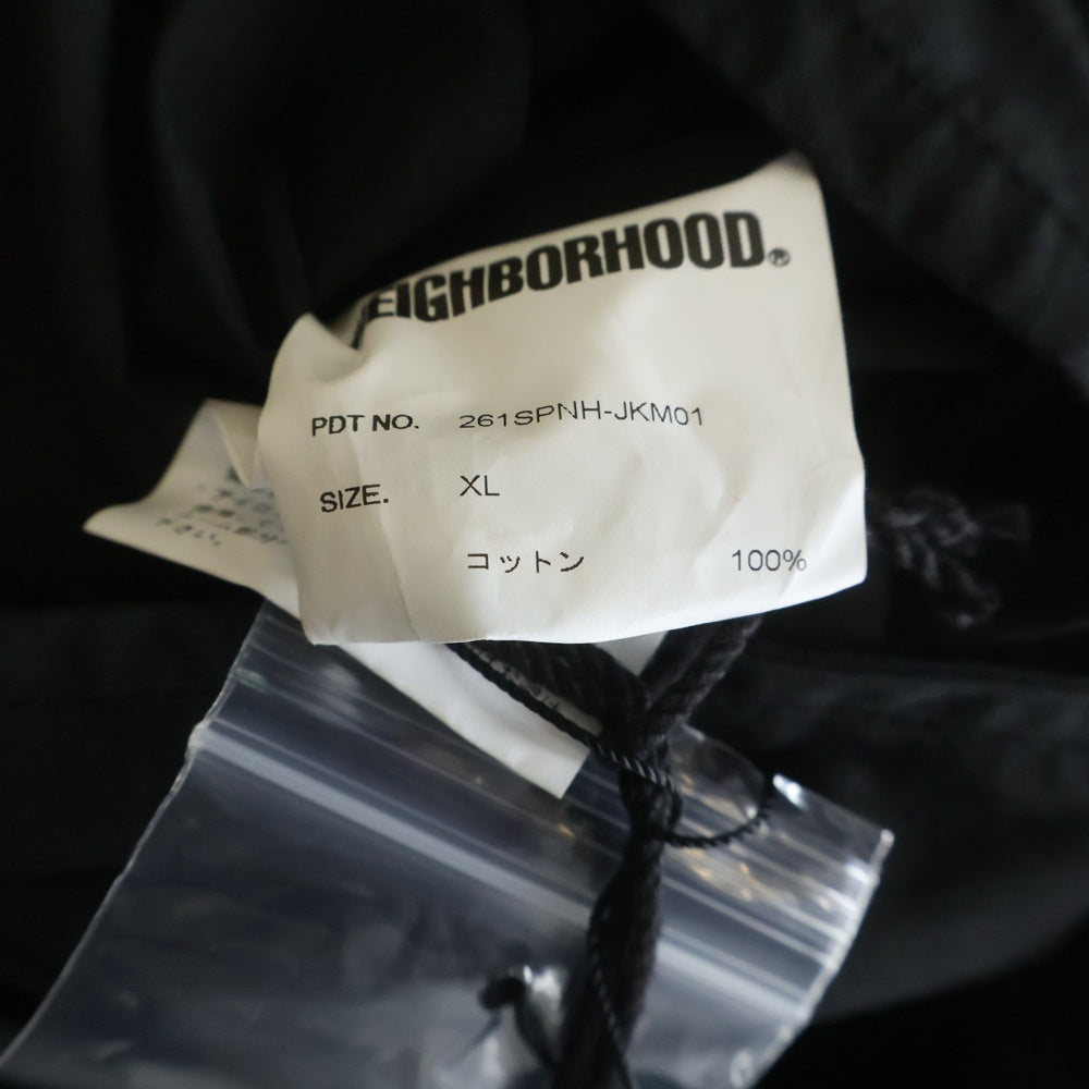 NEIGHBORHOOD(ネイバーフッド) 26SS 3B JACKET ウォッシュ加工 3Bジャケット ブラック 261SPNH-JKM01