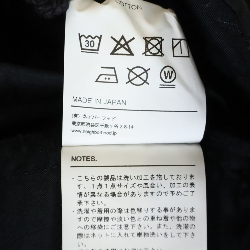 NEIGHBORHOOD(ネイバーフッド) 26SS PLAIN PANTS ウォッシュ加工