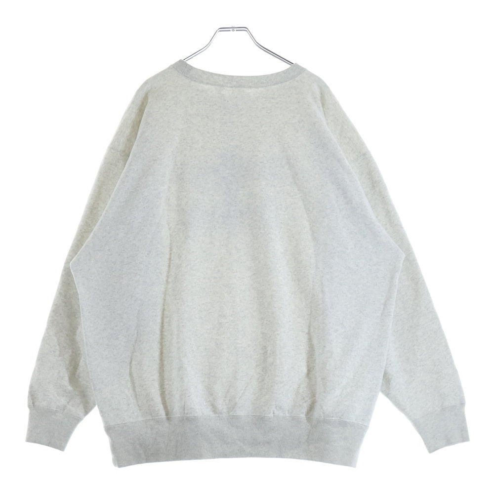 CHALLENGER(チャレンジャー) 25AW CL LOGO SWEAT クラシックロゴ クルーネック 長袖スウェット トレーナー グレー CLG-SW 025-012