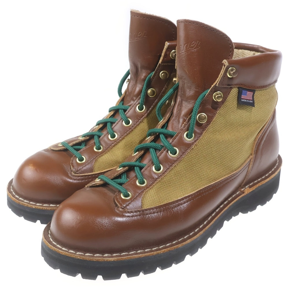 DANNER(ダナー) DANNER LIGHT 30440 ダナーライト レースアップ ハイカットブーツ シューズ ブラウン US8.5/26.5cm