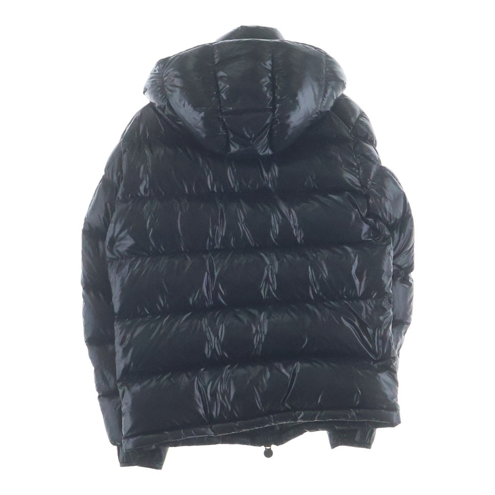 MONCLER(モンクレール) MAYA GIUBBOTTO マヤ ジュボット ジップアップ ナイロンダウンジャケット ブラック I20911A53600 68590