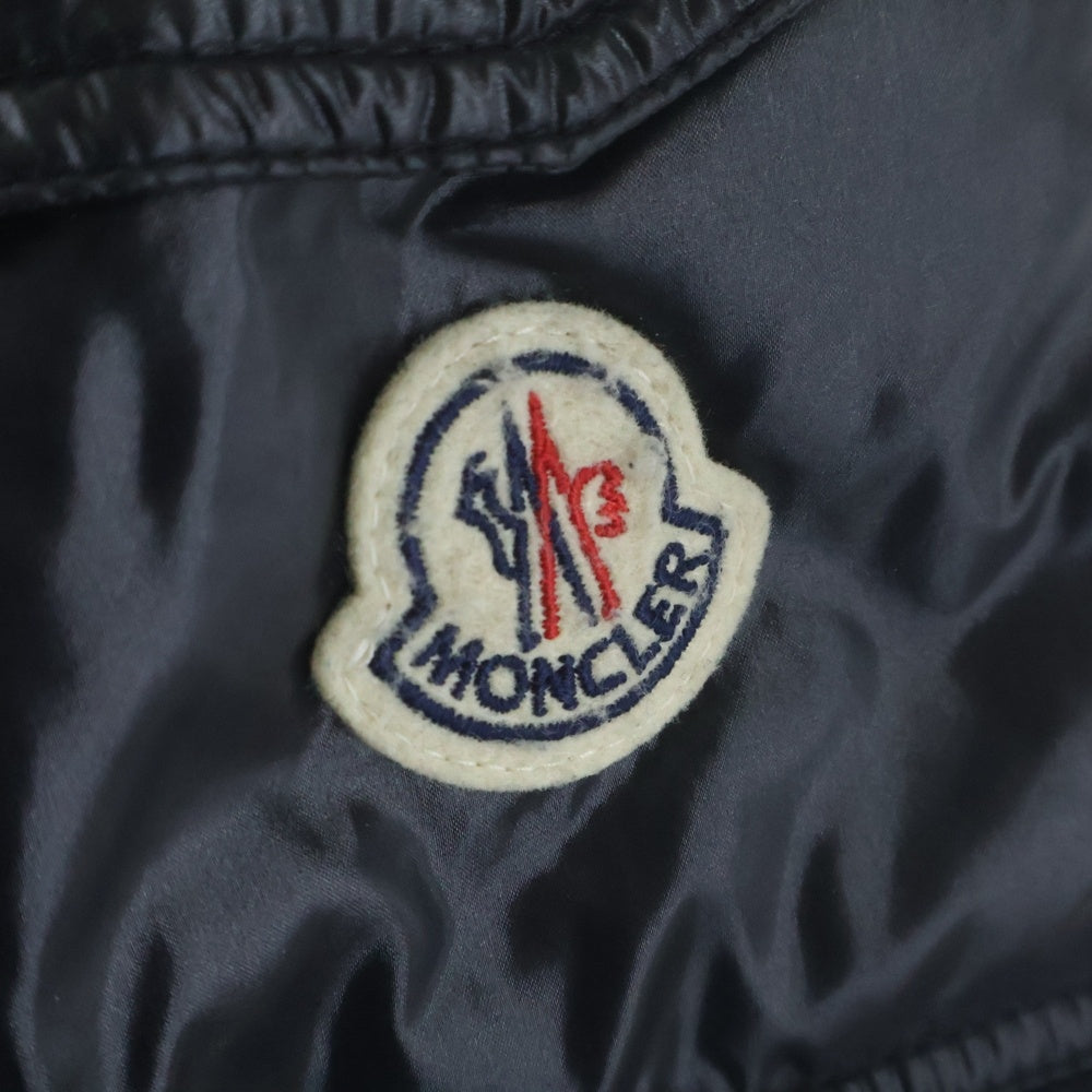 MONCLER(モンクレール) MAYA GIUBBOTTO マヤ ジュボット ジップアップ ナイロンダウンジャケット ブラック I20911A53600 68590