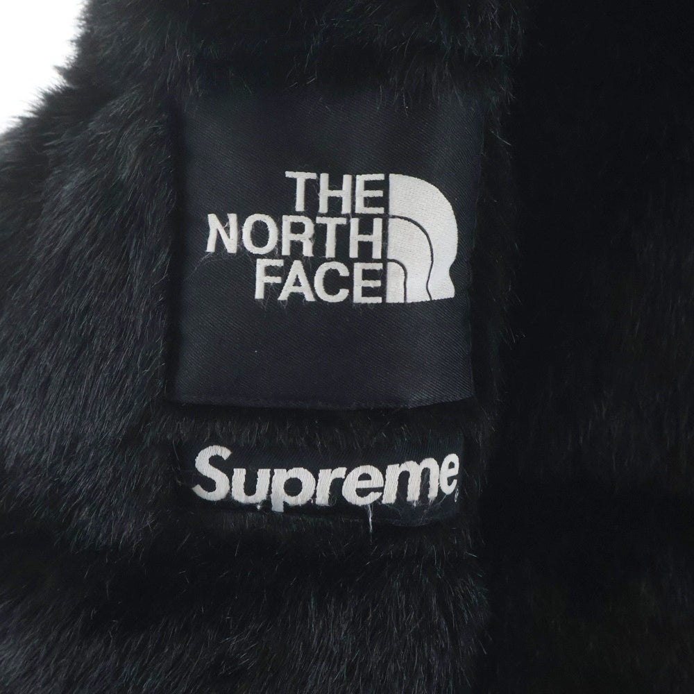 SUPREME(シュプリーム) 20AW×THE NORTH FACE Faux Fur Nuptse Jacket ×ザ ノースフェイス ファーヌプシジャケット ND920011 ブラック