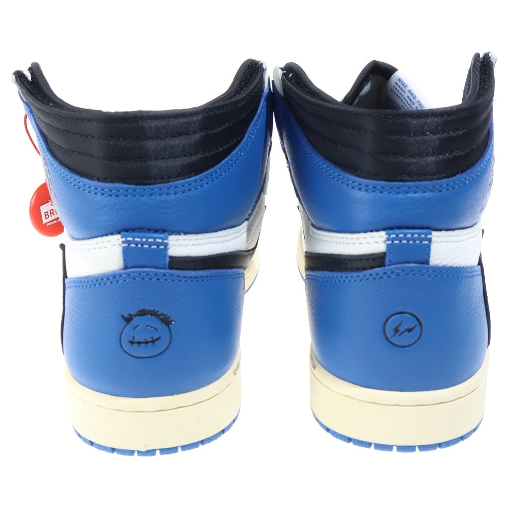 NIKE(ナイキ) ×TRAVIS SCOTT ×FRAGMENT AIR JORDAN1 RETRO HIGH OG SP トラヴィススコット フラグメント エアジョーダン1 ハイカットスニーカー US9/27.0cm DH3227-105