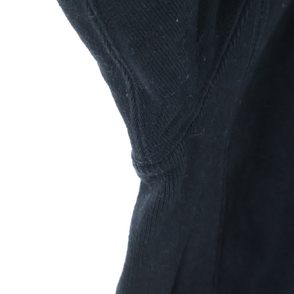 WASTED YOUTH(ウェイステッドユース) 23AW HEAVY WEIGHT HOODIE グラフィックロゴ ヘビーウェイト フーディー プルオーバー スウェットパーカー ブラック WY26CS003
