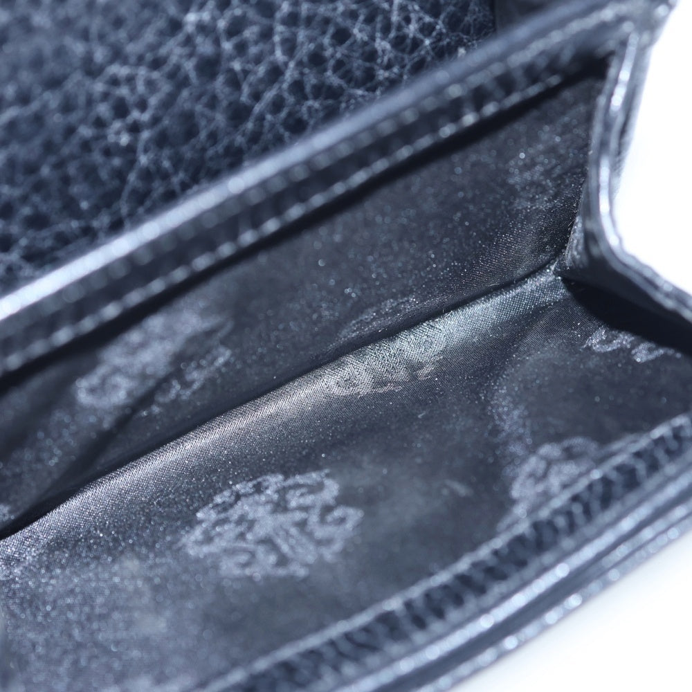 CHROME HEARTS(クロムハーツ) TINY WALLET タイニーレザーウォレット CHプラスボタン 財布 ブラック