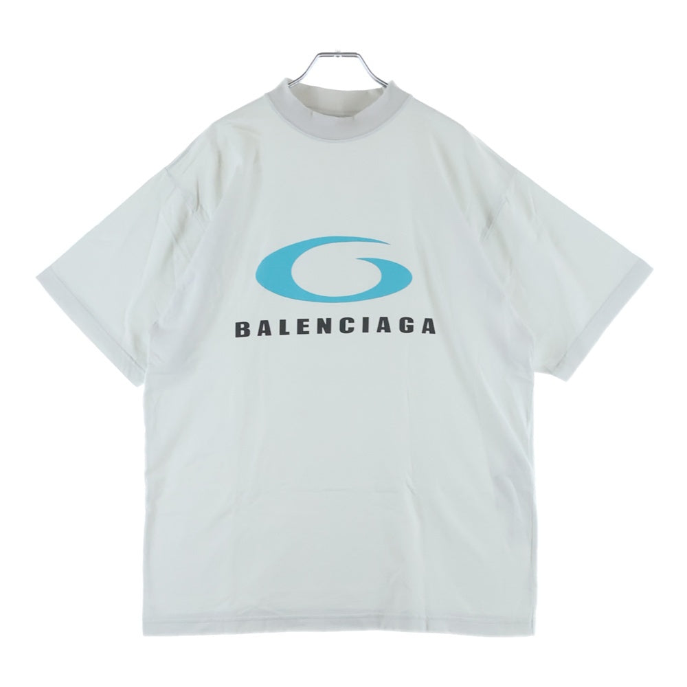 BALENCIAGA(バレンシアガ) Loop Sports Icon ループスポーツアイコン 半袖Tシャツ カットソー ホワイト VL03 764235 TRVC2 9059