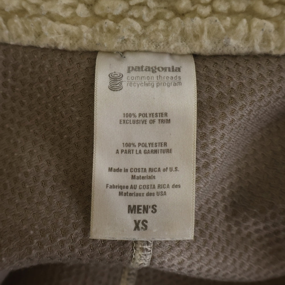 PATAGONIA(パタゴニア) 00S Classic Retro-X クラシック レトロ ジップアップ フリースジャケット ベージュ/ブラウン 23055F9