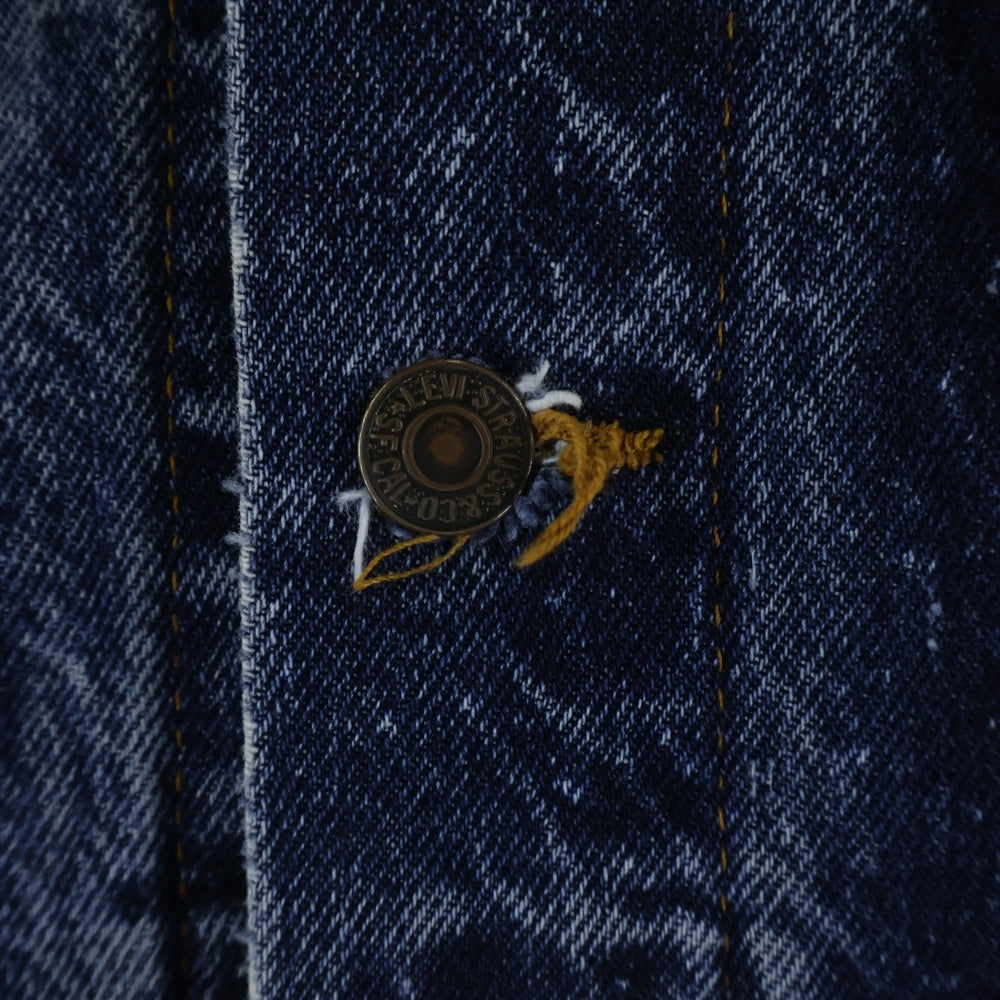 Levi's(リーバイス) 80-90s VINTAGE 70507-0229 GALACTIC ボタン裏523 スモールe ギャラクティックデニムトラッカージャケット インディゴ