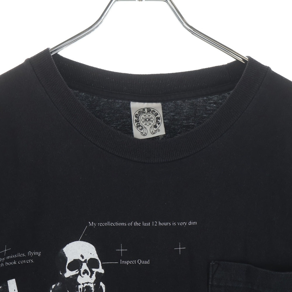 CHROME HEARTS(クロムハーツ) OLD FOTI L/S TEE オールド フロントプリント長袖Tシャツ ブラック