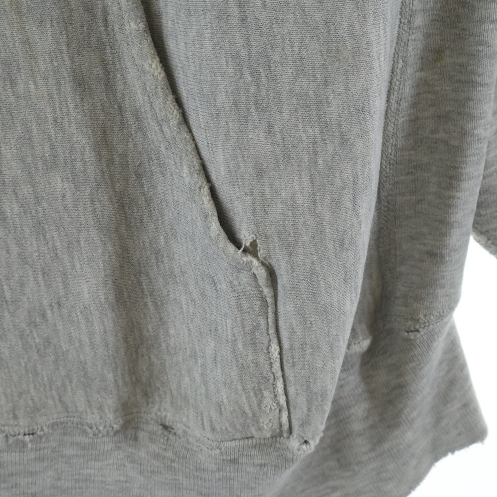 CHAMPION(チャンピオン) 80s REVERSE WEAVE リバースウィーブ トリコタグ USAFA フロントプリント プルオーバースウェットパーカー グレー
