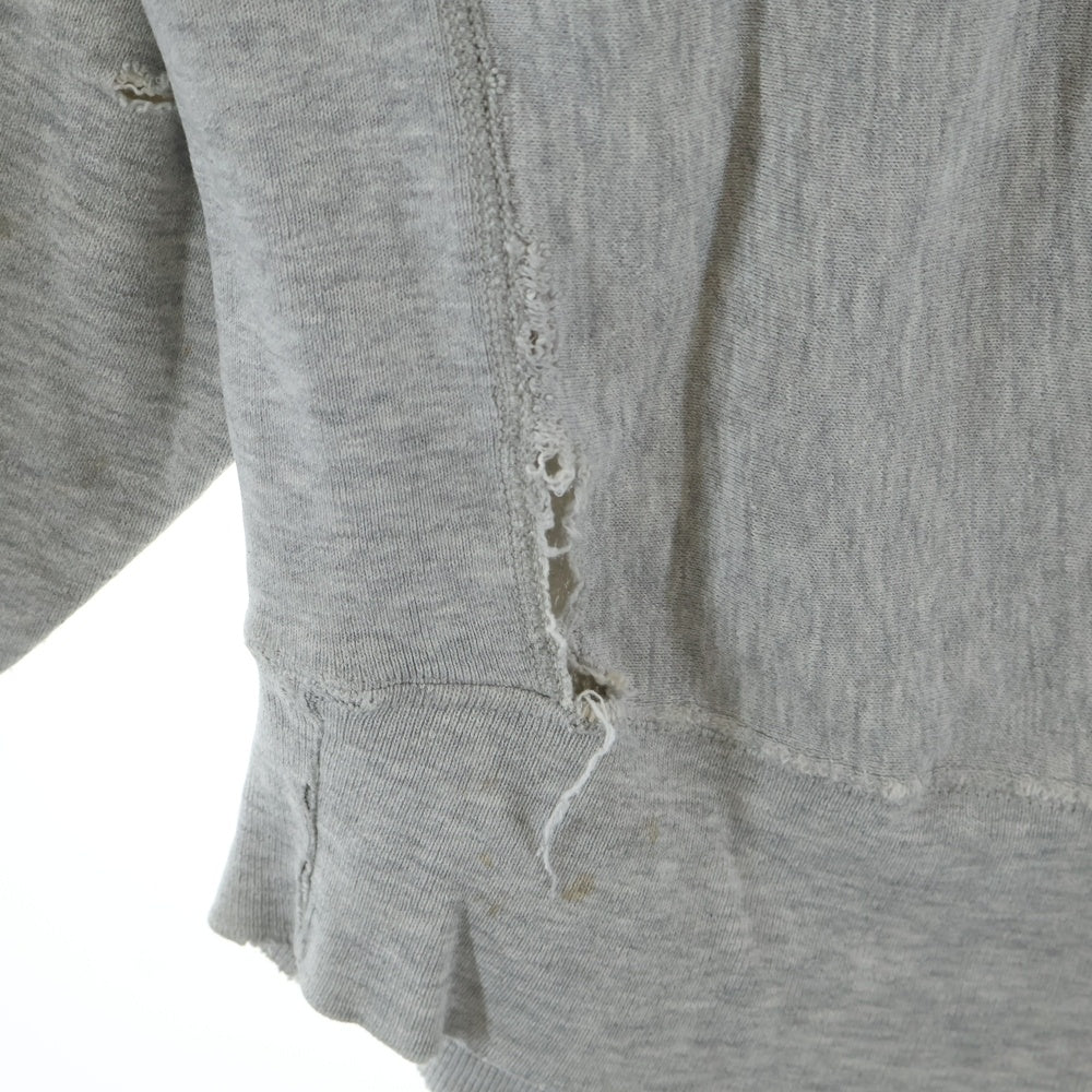CHAMPION(チャンピオン) 80s REVERSE WEAVE リバースウィーブ トリコタグ USAFA フロントプリント プルオーバースウェットパーカー グレー