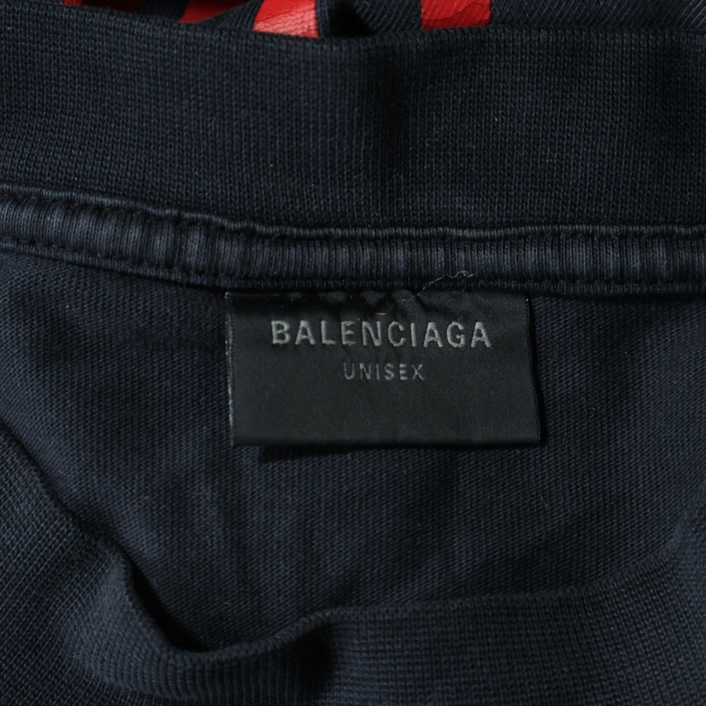 BALENCIAGA(バレンシアガ) 23AW Long Sleeve Metal T-Shirt メタルロゴ 
