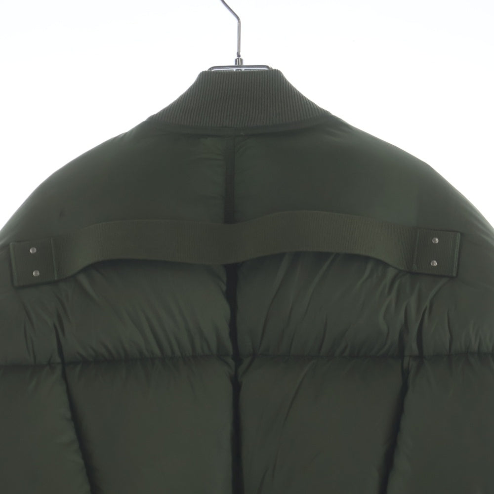 Rick Owens(リックオウエンス) 22AW Flight Down Jacket ジップアップ フライト ダウンジャケット カーキ RU02B2788-NZD3