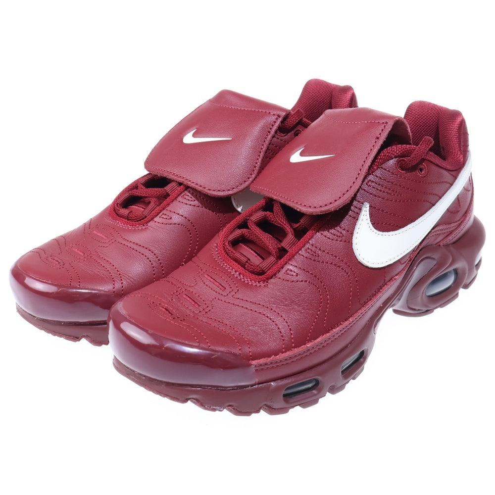 NIKE(ナイキ) AIR MAX Plus Tiempo Team Red and Sail エアマックスプラス ティエンポ ローカットスニーカー レッド US6/24.0cm HM5654-600 レディース