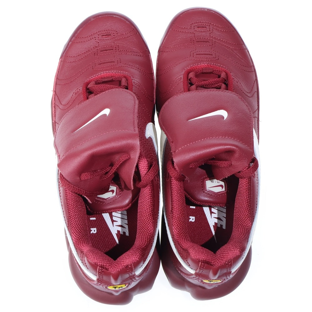 NIKE(ナイキ) AIR MAX Plus Tiempo Team Red and Sail エアマックスプラス ティエンポ ローカットスニーカー レッド US6/24.0cm HM5654-600 レディース
