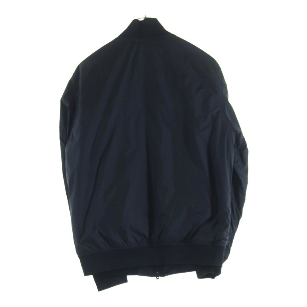 STONE ISLAND(ストーンアイランド) 23AW GARMENT DYED BOMBER JACKET ガーメントダイ ジップアップ 中綿ボンバージャケット ブルゾン ブラック