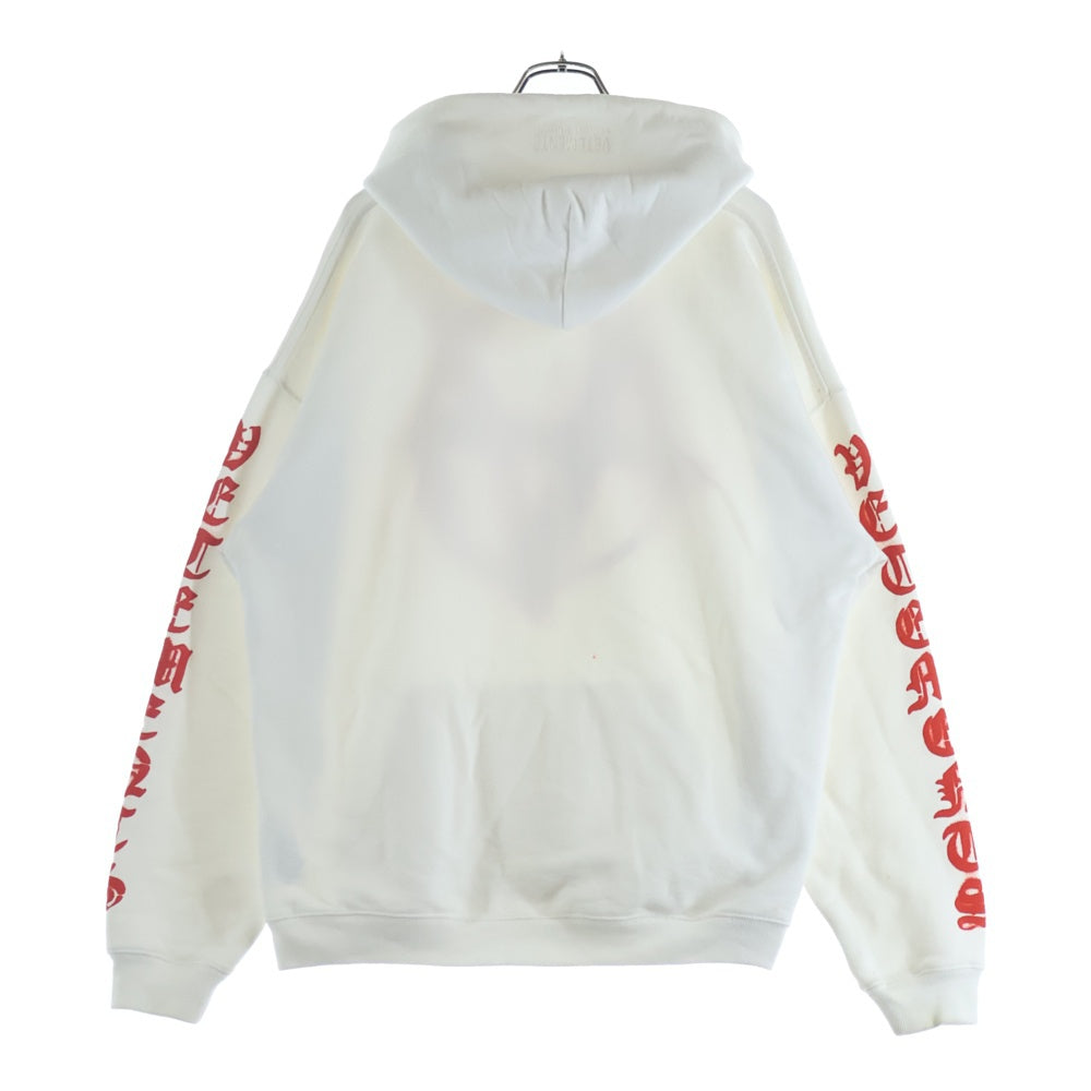 VETEMENTS(ヴェトモン) 21SS Anarchy Hoodie アナーキーロゴ フーディー プルオーバーパーカー ホワイト UE51TR650W