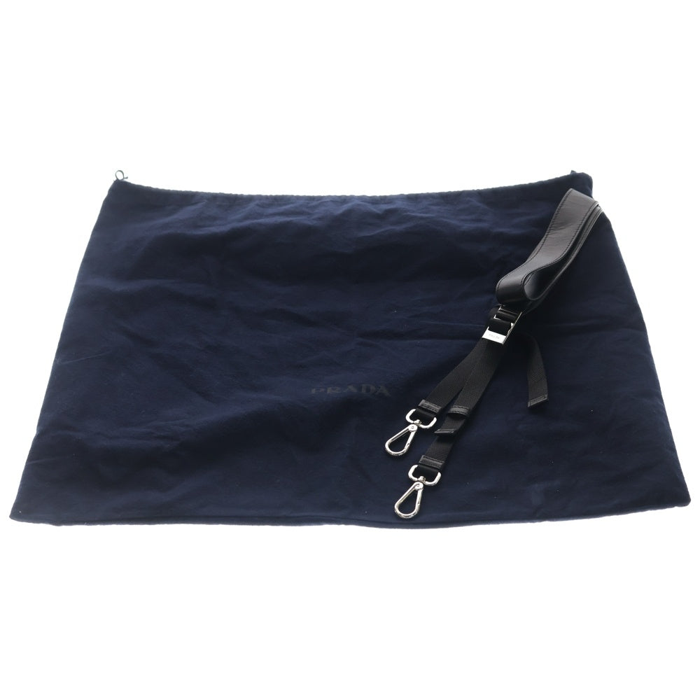 PRADA(プラダ) SAFFIANO TRAVEL サフィアーノ トラベル レザー 2WAY ショルダー ハンドバッグ ブラック 2VG045
