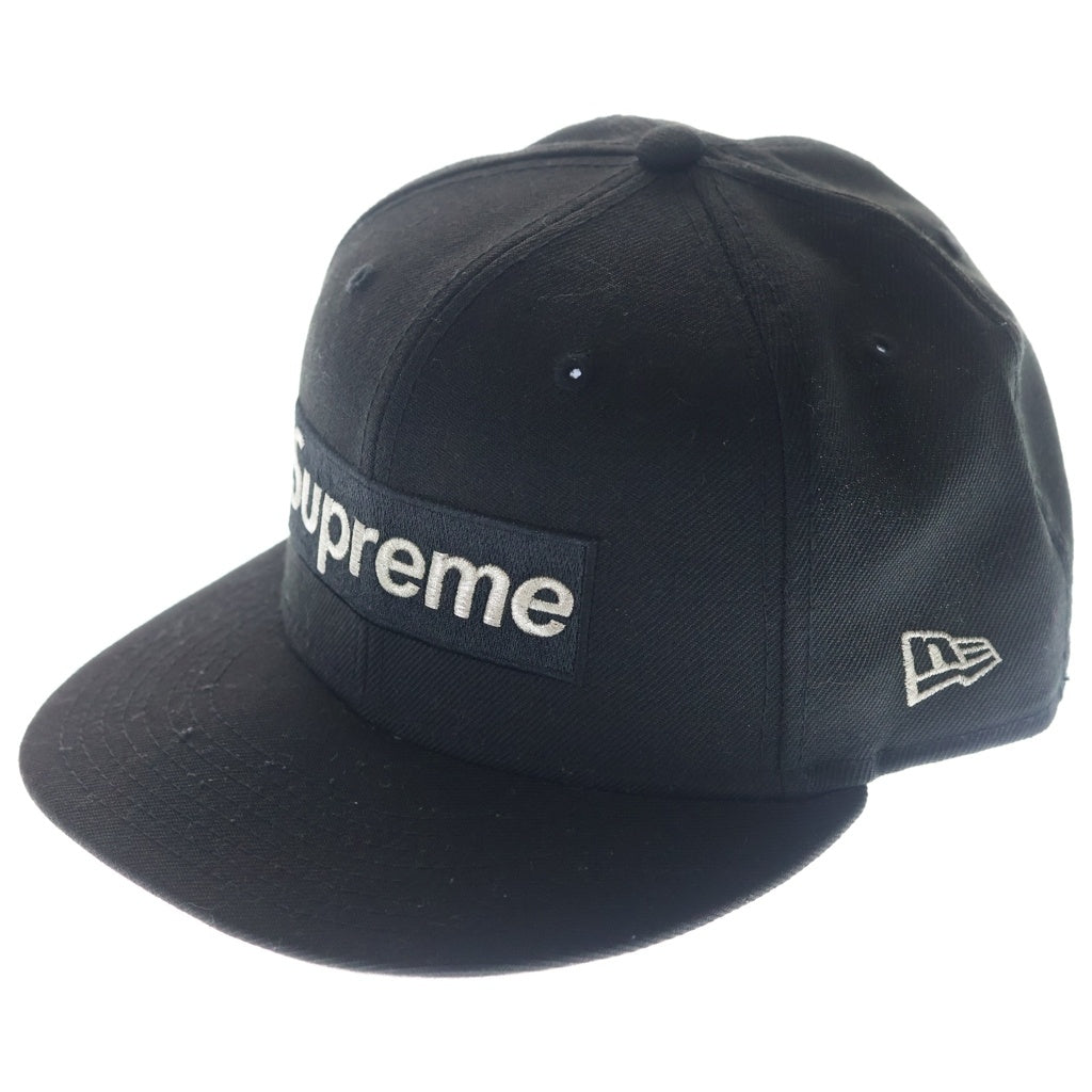 SUPREME(シュプリーム) 20SS ×NEW ERA 59FIFTY $1M Metallic Box Logo ニューエラ ミリオンダラー ボックスロゴ キャップ 帽子 ブラック