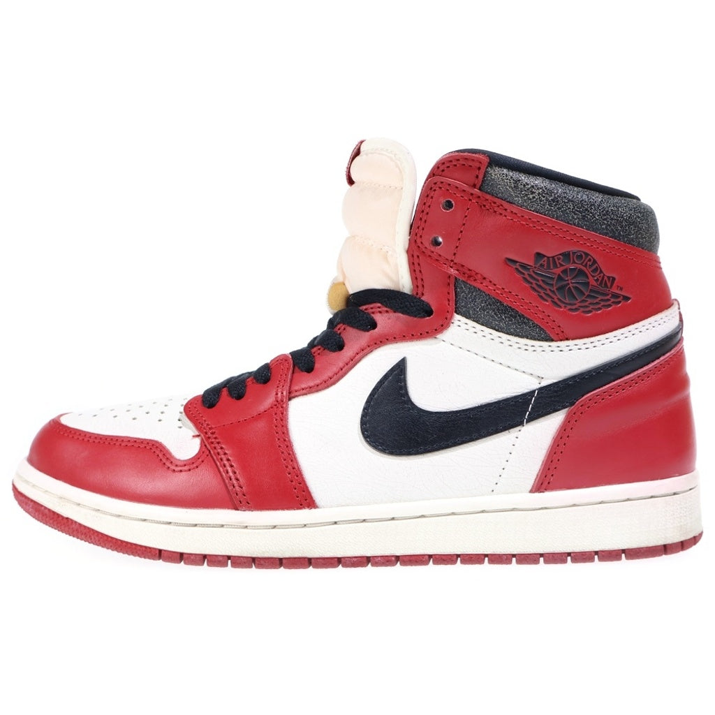 NIKE(ナイキ) AIR JORDAN 1 HIGH OG LOST & FOUND CHICAGO DZ5485-612 エアジョーダン1 ロスト&ファウンド ハイカットスニーカー ブラック/ホワイト/レッド US9.5/27.5cm