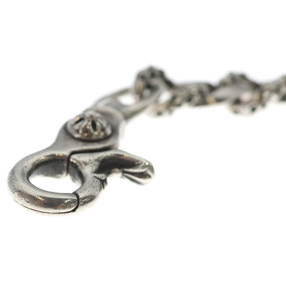 CHROME HEARTS(クロムハーツ) FANCY LONG-S/1クリップロングファンシー ウォレットチェーン シルバー BCA074