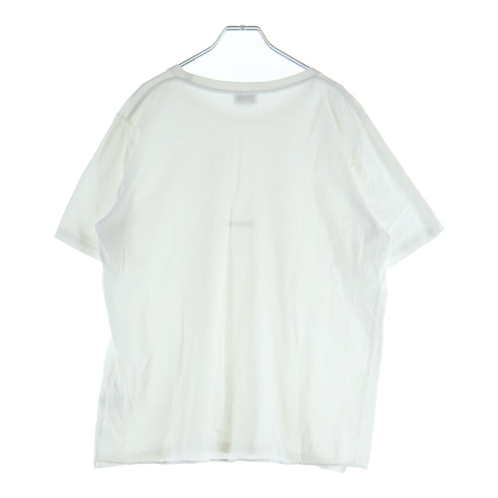 SAINT LAURENT PARIS(サンローランパリ) フロントロゴプリント 半袖Tシャツ カットソー ホワイト 464572 TB2DQ