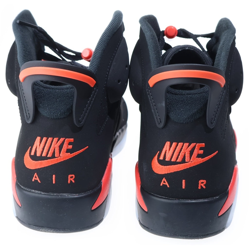NIKE(ナイキ) AIR JORDAN 6 RETRO Infrared Salesman エアジョーダン6 レトロ インフラレッドセールスマン ハイカットスニーカー ブラック US9.5/27.5cm CT8529-001