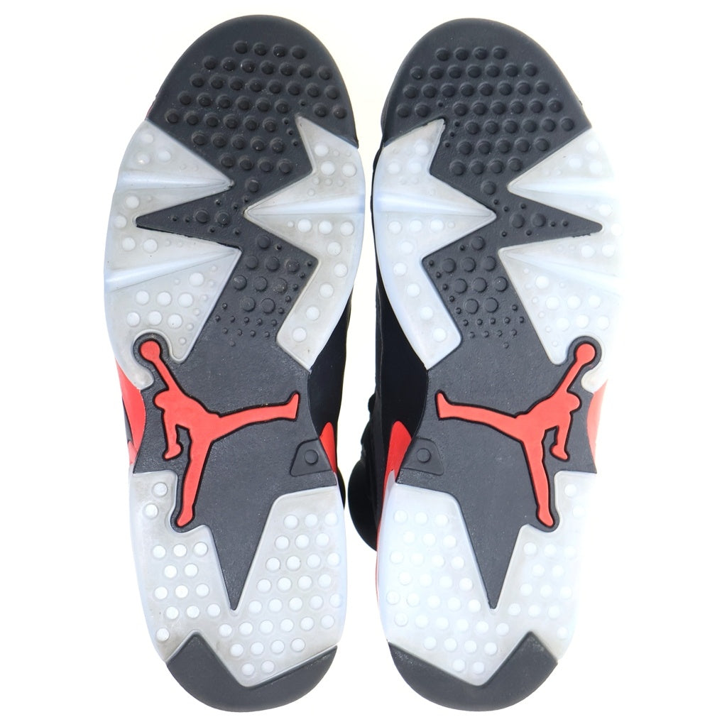 NIKE(ナイキ) AIR JORDAN 6 RETRO Infrared Salesman エアジョーダン6 レトロ インフラレッドセールスマン ハイカットスニーカー ブラック US9.5/27.5cm CT8529-001