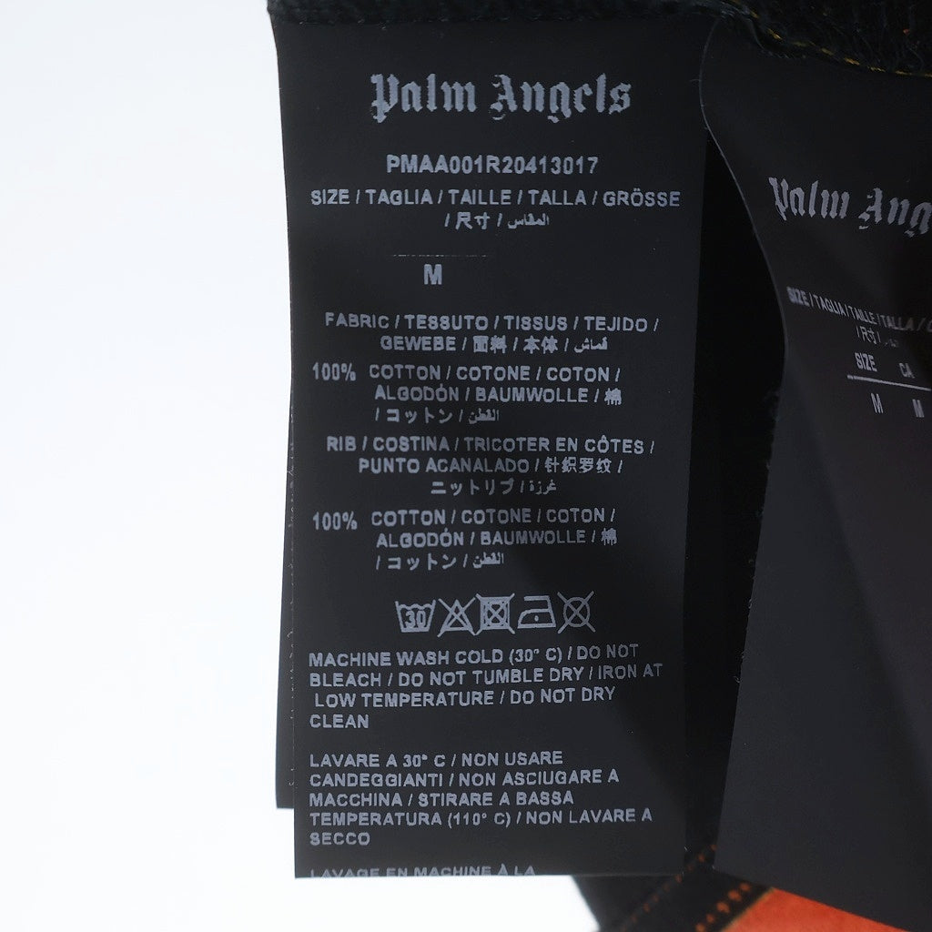 Palm Angels(パームエンジェルス) FIRESTARTER CLASSIC TEE ファイアスターター クラシック 半袖Tシャツ カットソー ブラック PMAA001R20413017
