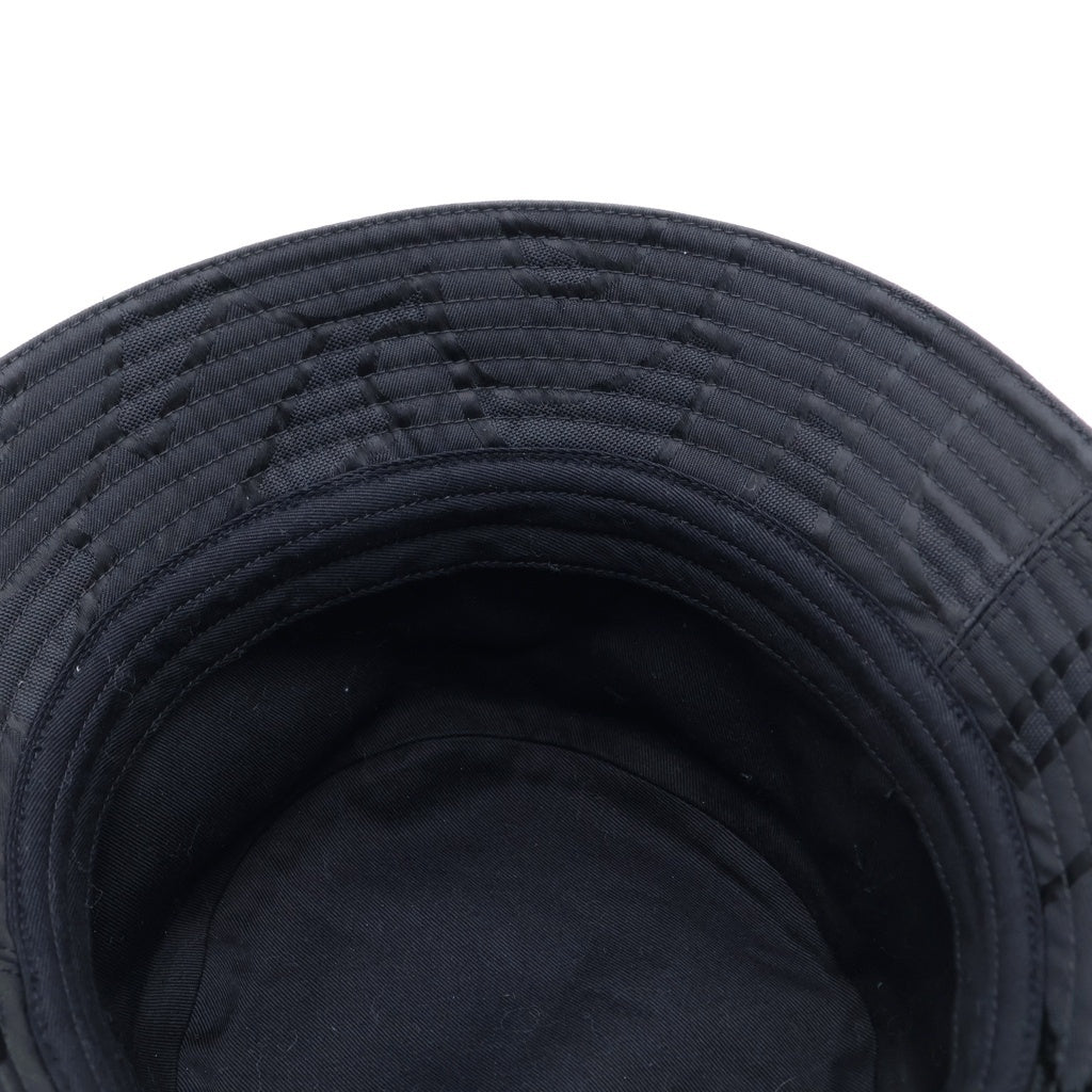 BURBERRY(バーバリー) TB MONOGRAM JACQUARD HAT モノグラム ジャカード ハット 帽子 ブラック 8048768
