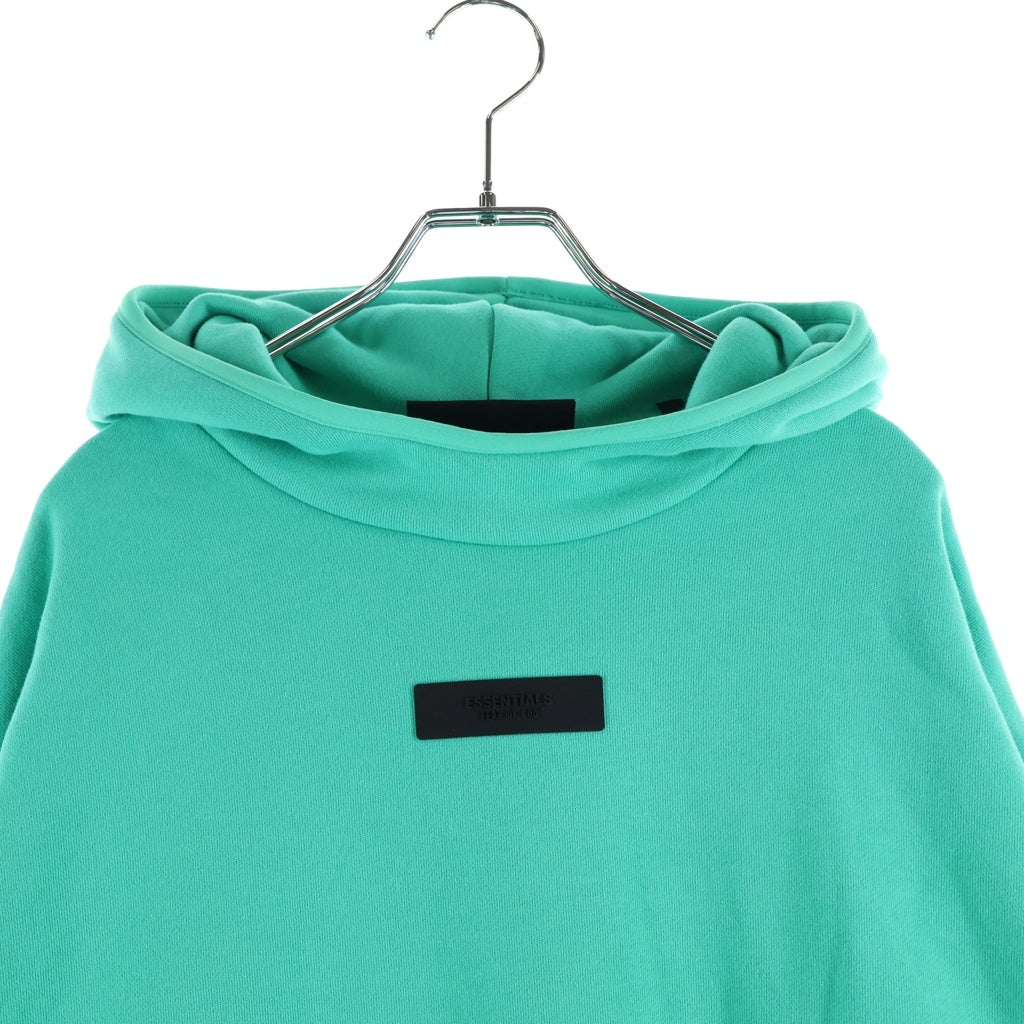 FEAR OF GOD ESSENTIALS(フィアオブゴッド エッセンシャルズ) Pullover Hoodie ラバーロゴ プルオーバー スウェットパーカー フーディ グリーン