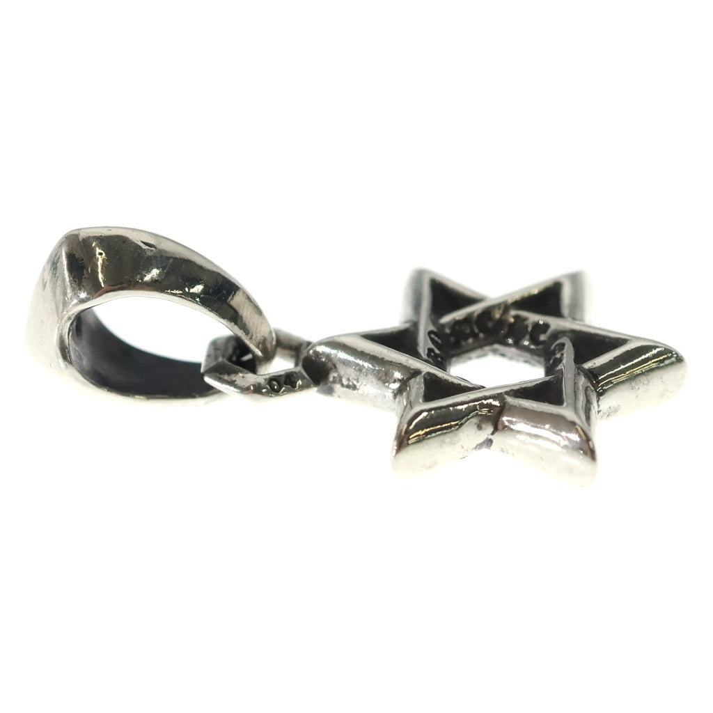 CHROME HEARTS(クロムハーツ) STAR OF DAVID PENDANT スターオブダビデ ペンダントトップ シルバー BCA318 レディース