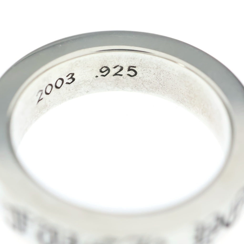 CHROME HEARTS(クロムハーツ) 6mm SPACER FUCK YOU 6mmスペーサーリング ファックユー シルバーBCA336