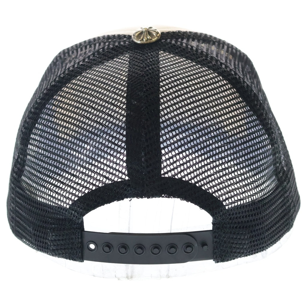 CHROME HEARTS(クロムハーツ) CH TRUCKER CAP CH トラッカーメッシュキャップ 帽子 ブラック/ホワイト