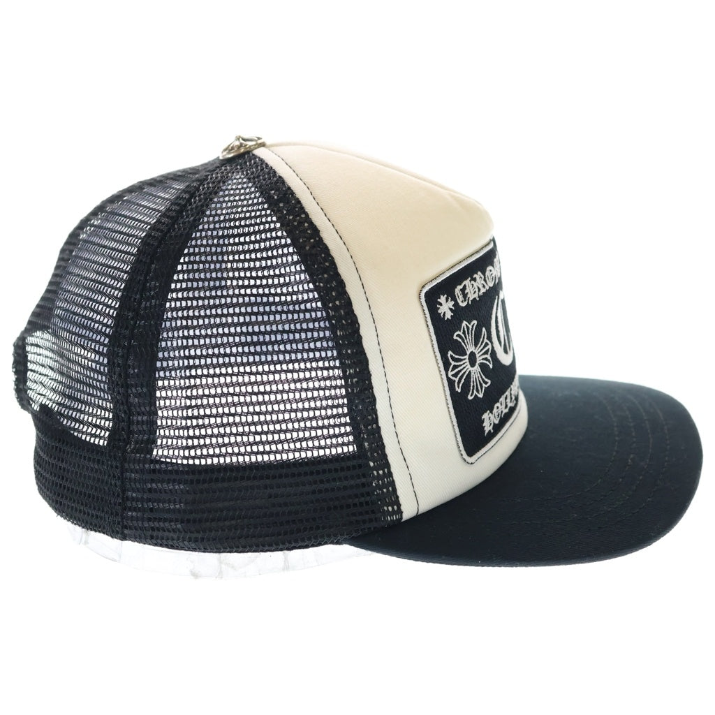 CHROME HEARTS(クロムハーツ) CH TRUCKER CAP CH トラッカーメッシュキャップ 帽子 ブラック/ホワイト