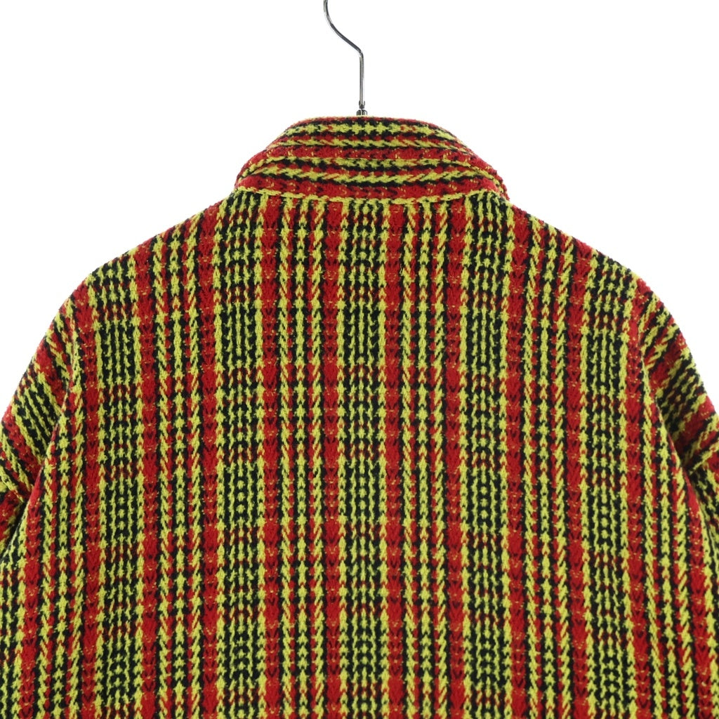 SUPREME(シュプリーム) 22AW Heavy Flannel Shirt ヘビー フランネル チェック 長袖シャツ ジャケット イエロー/レッド/ブラック