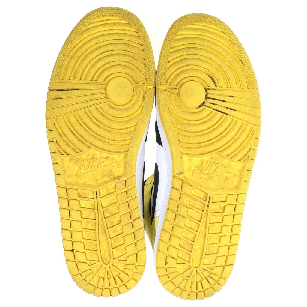 NIKE(ナイキ) AIR JORDAN 1 MID SE 852542-071 エアジョーダン1 ミッド ミドルカットスニーカー シューズ イエロー/ブラック US11/29.0cm