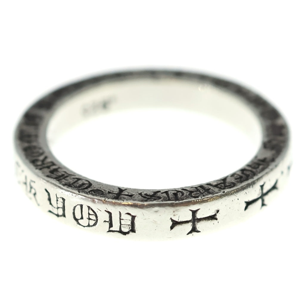 CHROME HEARTS(クロムハーツ) 3mm SPACER NYC FUCKYOU 3mm スペーサー ニューヨーク限定 ファックユー リング シルバーBCA333 レディース