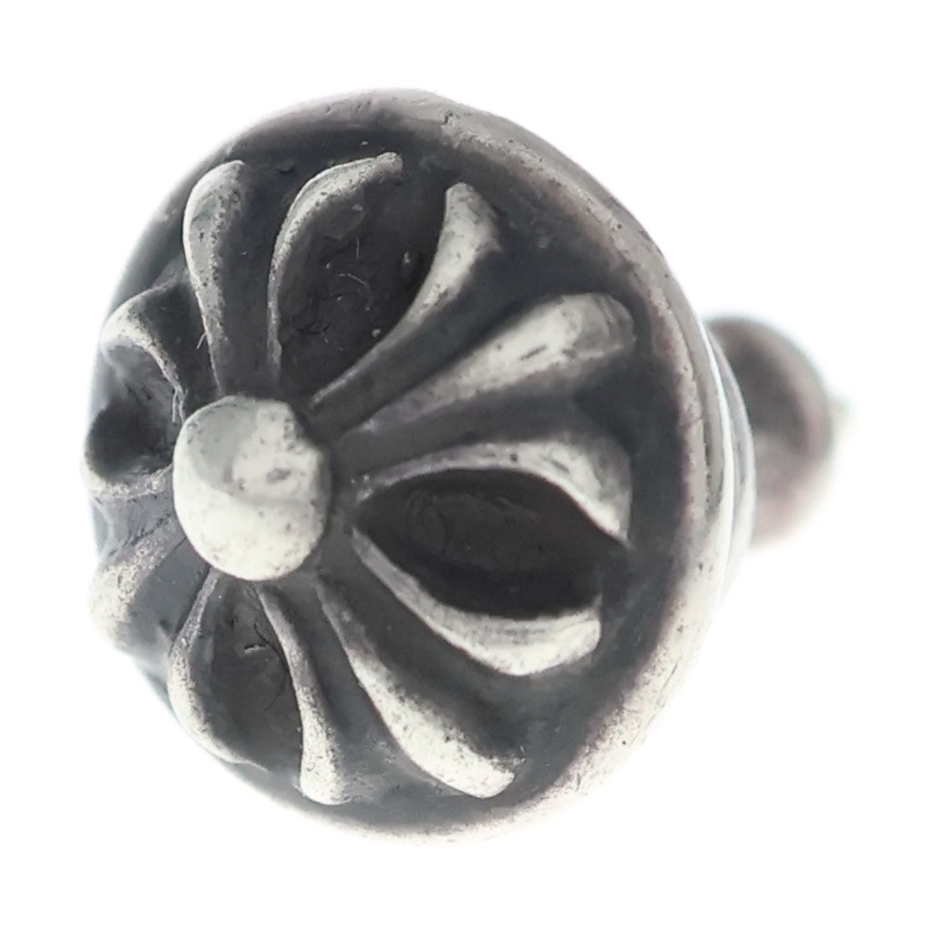 CHROME HEARTS(クロムハーツ) STUD CRSBLL クロスボールスタッドピアス シルバー BCA110